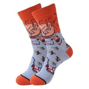 •Chucky Wanna Play• Graphic Unisex Socks 3 for $21